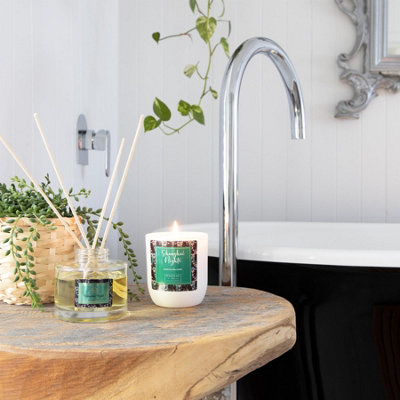 Bramble Bay - Botanical Scented Votive Candle & Diffuser Set - 185g/150ml - Shanghai Nights - 2pc - 7