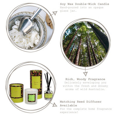 Bramble Bay - Botanical Soy Wax Scented Candle - 400g - Daintree Dreams