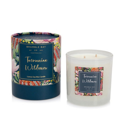 Bramble Bay - Botanical Soy Wax Scented Candle - 400g - Tasmanian Wilderness