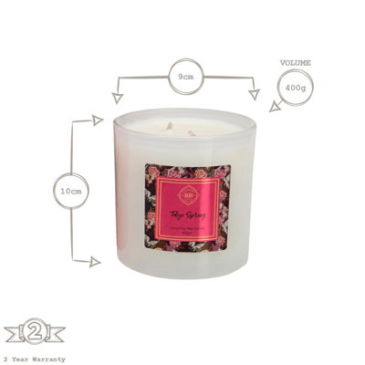 Bramble Bay - Botanical Soy Wax Scented Candle - 400g - Tokyo Spring - 3