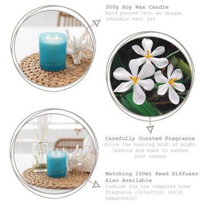 Bramble Bay - Oceania Soy Wax Scented Candle - 300g - Morning Mist