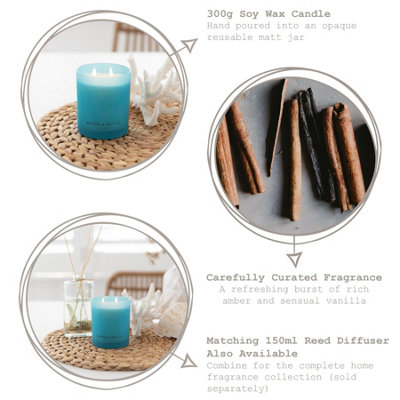 Bramble Bay - Oceania Soy Wax Scented Candle - 300g - Night Breeze