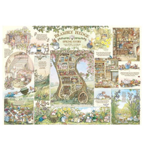 Brambly Hedge Spring Story Jigsaw Puzzle 1000 Pieces