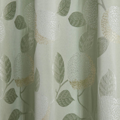Bramford Woven Fully Lined Pair of Pencil Pleat Curtains