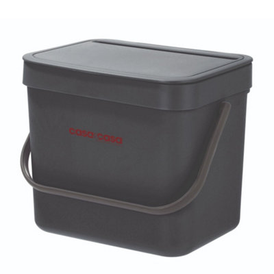 Brampton Sturdy Recycle Bin 7L Slate DIY at B&Q