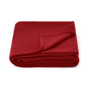 Brand Lab Polar Fleece Blanket Red (One Size)