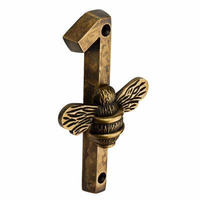 Brass bee Premium House Numbers with Bee in Heritage Finish 0-9 - 4 ...