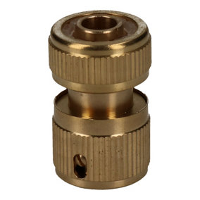 Brass Garden Hose Quick Connector 1/2" Female Pipe Built in Auto water Stop