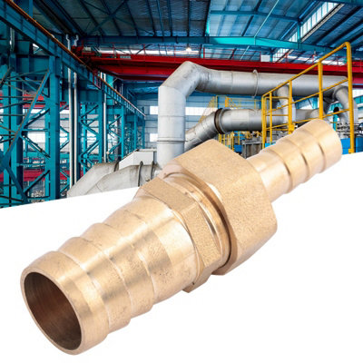 Brass Hose Barb Tail Reducer Connector (10mm to 19mm)