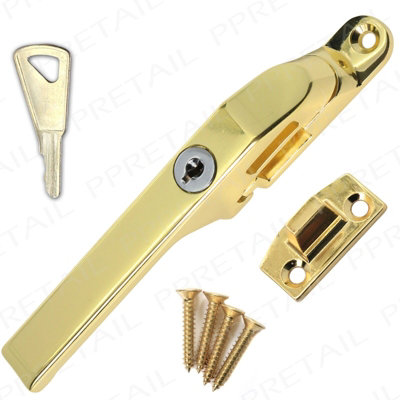 Brass Locking Casement Window Handle