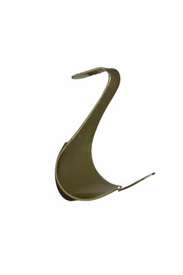 Brass Picture Frame Hanging Moulding Hooks Pack of 5