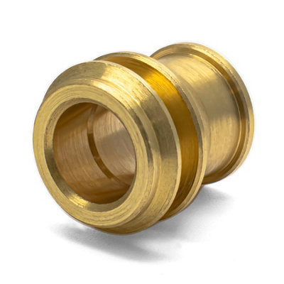Brass TRV Radiator Reducer Compression Valve - 15mm to 10mm - Pack of 2