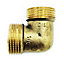 Brass Water Pipe Male Elbow Adapter Connector 3/4 inch BSP Thread Fittings