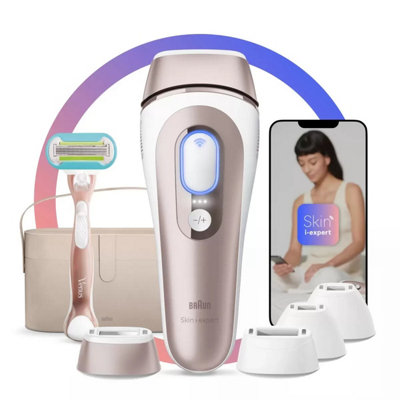 Braun Smart IPL Skin i-Expert PL7387 Hair Removal System with Skin