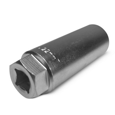 BRAVE TOOLS 22mm 1/2" DRIVE LAMBDA OXYGEN SENSOR REMOVAL SOCKET TOOL + HOLE WINDOW WIRE 15-5