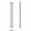 Braxton Grey Double Vertical Column Radiator - 1800x200mm