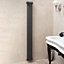 Braxton Grey Triple Vertical Column Radiator - 1800x200mm