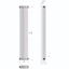 Braxton Grey Triple Vertical Column Radiator - 1800x290mm