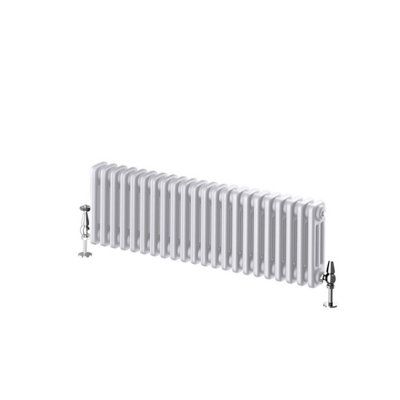 Braxton White Triple Horizontal Column Radiator - 300x1010mm