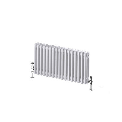 Braxton White Triple Horizontal Column Radiator - 400x785mm | DIY at B&Q