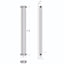 Braxton White Triple Vertical Column Radiator - 1800x200mm