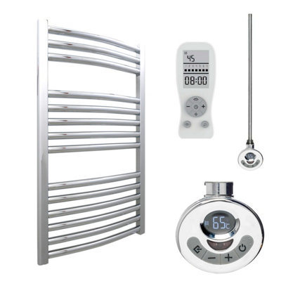 Electric towel rail 2024 with timer b&q