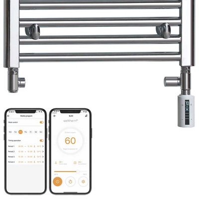 Electric towel rail discount with timer b&q