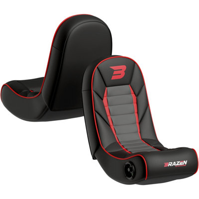 BraZen Sabre 2.0 Bluetooth Surround Sound Gaming Chair - Red