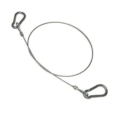Break Away Cable Hook & Hook - Trailer Safety Towing Car Van Caravan Horse Heavy Duty