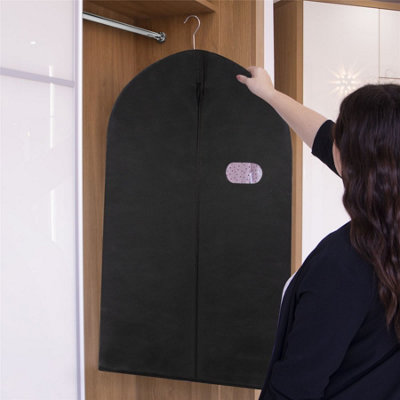 Breathable Suit Covers - Pack of 6 Black