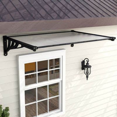 Breeins Front Door Canopy Outdoor Awning Window Garden Canopy Patio ...