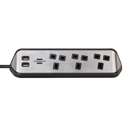 Brennenstuhl Estilo Corner Extension Lead 3-Way (Extension Cord - View #7