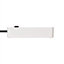 Brennenstuhl Ecolor Extension Lead 3 Gang Extension Lead - 1.5 Metre Heavy Duty Cable - Engineered  in Germany - Black & White
