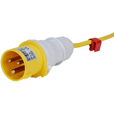 Brennenstuhl Extension Cable CEE 110V 14m Yellow H05VV-F 3G2.5 Heavy Duty 2.5mm