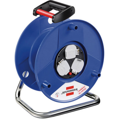 Brennenstuhl Garant Cable Reel - Empty Cable Reel - Capacity for 50 Metre of Cable
