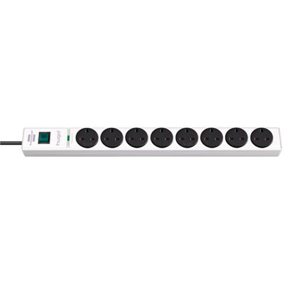 Brennenstuhl hugo 8 Gang Extension Lead With Surge Protection - White Price Comparisons | Compare The Build