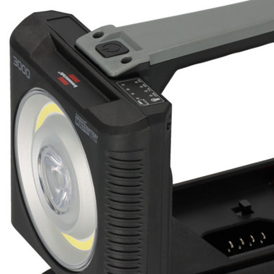 Brennenstuhl Multi-Battery Portable Work Light Compatible with 18v Batteries from 7 Power Tool Manufacturers