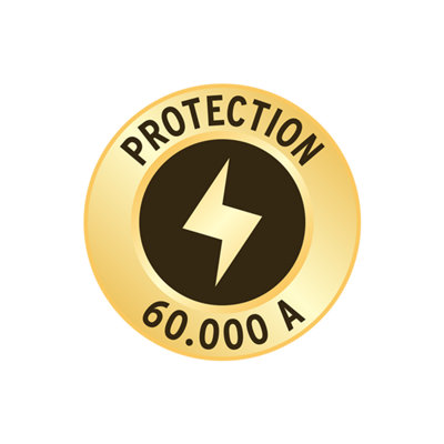 Brennenstuhl Premium-Line Duo 8 Gang Extension Lead with Surge Protection to 60,000A