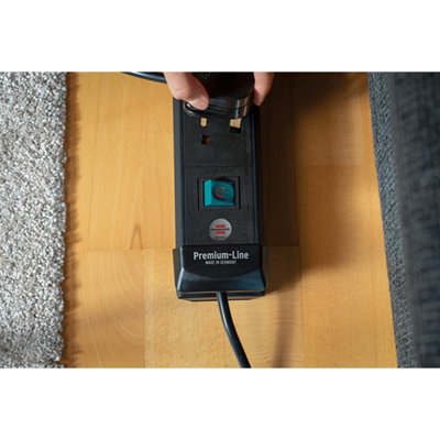 Brennenstuhl Premium-Line Extension Lead 3-Way - Heavy Duty Cable 3 ...