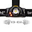 Brennenstuhl Rechargeable Head Torch With Infrared Contactless Sensor Headtorch