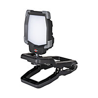 Brennenstuhl Rechargeable LED Work Light With Integrated Clamp - 3800 Lumen
