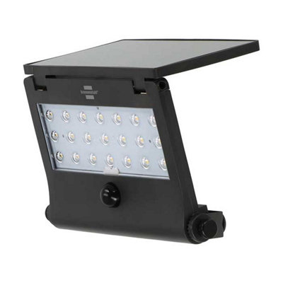 Brennenstuhl Solar LED Wall Light SOL 1000 Pad / LED Security Light For Outdoors With Motion Detector