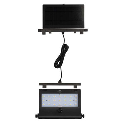 Brennenstuhl Solar LED Strahler SOL 1000 Plana / LED Wandleuchte für