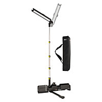 Brennenstuhl Telescopic Work Light - Rechargeable Work Light Compatible with 18v Batteries from 7 Power Tool Manufacturers