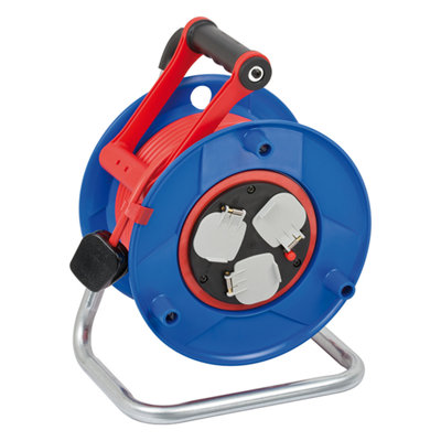 Brennenstul Garant Bretec Heavy Duty Cable Reel - Anti-Twist Cable System - 25 Metre