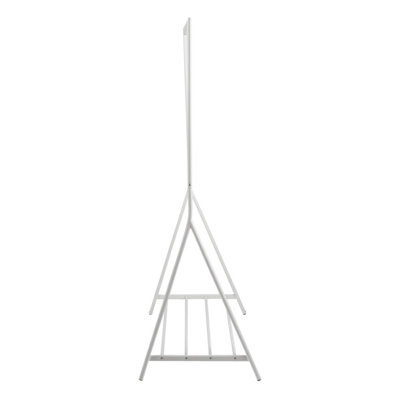 Brent Clothes Rack in White Powder-Coat Steel