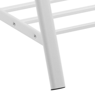 Brent Clothes Rack in White Powder-Coat Steel