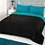 Brentfords Reversible Duvet Cover and Pillowcase Bedding Set