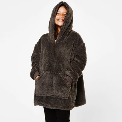 Teddy Fleece, Oversized Blanket Hoodie