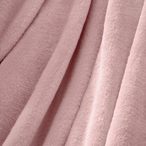 Pink Fleece Throws & blankets, Home furnishings